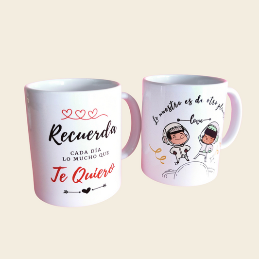 Taza con diseño - Amor