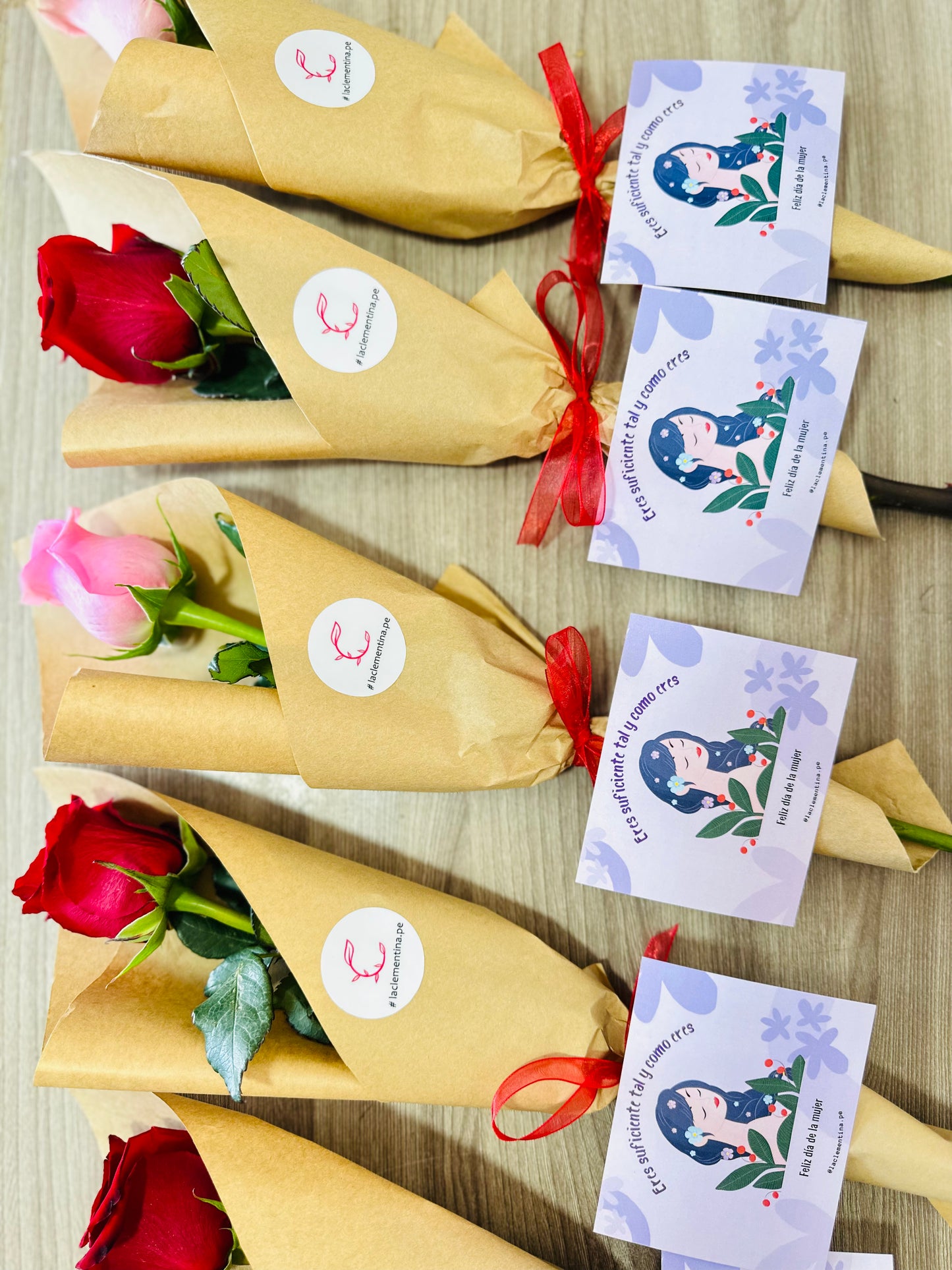 Pack Mujer Auténtica – La Clementina Floristería